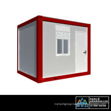 Patent protected steel structural flat pack Container house used as public shower room